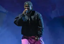 Kendrick Lamar performs at Bonnaroo music festival. USA - 06-17-2023
