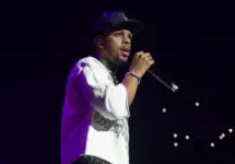Toosii Performs on the Nostalgia Tour in Jacksonville Florida USA December 18^ 2023 at The Vystar Veterans Memorial Arena
