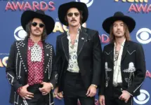 Cameron Duddy^ Mark Wystrach and Jesse Carson of Midland attend the 53rd Annual Academy of Country Music Awards on April 15^ 2018 at the MGM Grand Arena in Las Vegas^ Nevada.