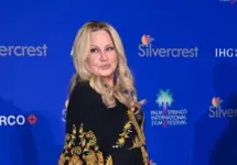 Jennifer Coolidge arriving at the 2025 Palm Springs Film Festival Awards. PALM SPRINGS^ CA. January 03^ 2025