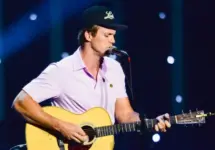 Parker McCollum performs in Hollywood^ Florida on November 14^ 2024. The performance was part of Audacy’s Stars and Strings benefit concert. Hollywood^ Florida - November 14^ 2024