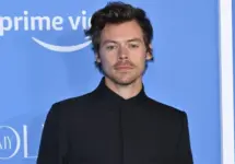 Harry Styles at the premiere for "My Policeman" at the Regency Bruin Theatre. LOS ANGELES^ CA. November 01^ 2022