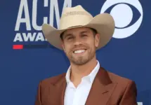 Dustin Lynch at the 54th Academy of Country Music Awards at the MGM Grand Garden Arena on April 7^ 2019 in Las Vegas^ NV