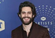 Thomas Rhett attends the 2019 CMT Artists of the Year at Schermerhorn Symphony Center on October 16^ 2019 in Nashville^ Tennessee.