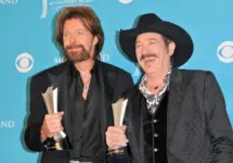 Brooks and Dunn at the 45th Academy of Country Music Awards Press Room^ MGM Grand Garden Arena^ Las Vegas^ NV. 04-18-10