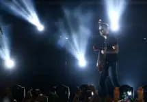 Eric Church performs onstage at the Runaway Country Music Fest at Osceola Heritage Park on March 20^ 2016 in Kissimmee^ Florida.