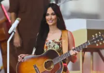 Kacey Musgraves performs in concert on NBC's 'TODAY' show on July 19^ 2019 at Rockefeller Plaza in New York City.