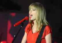 Taylor Swift performs and turns on the Christmas Lights at Westfield Shepherd's Bush^ London. 06/11/2012
