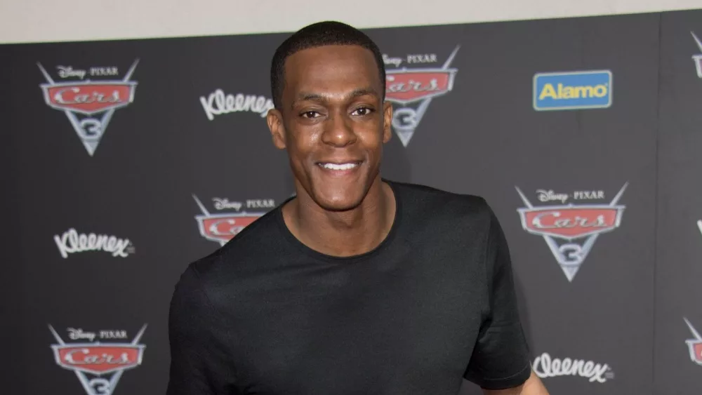 Rajon Rondo attends World Premier of Disney-Pixar’s "Cars 3" in Anaheim Convention Center on June 10th 2017^ Anaheim^ CA.