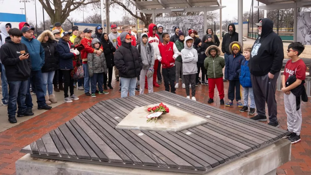 How a stolen Jackie Robinson statue impacted a Wichita community | ESPN ...