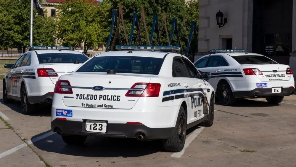 Toledo Police Department vehicles. The Toledo Police Department can be traced to 1837 when the first City Charter was written. Toledo - Circa September 2020