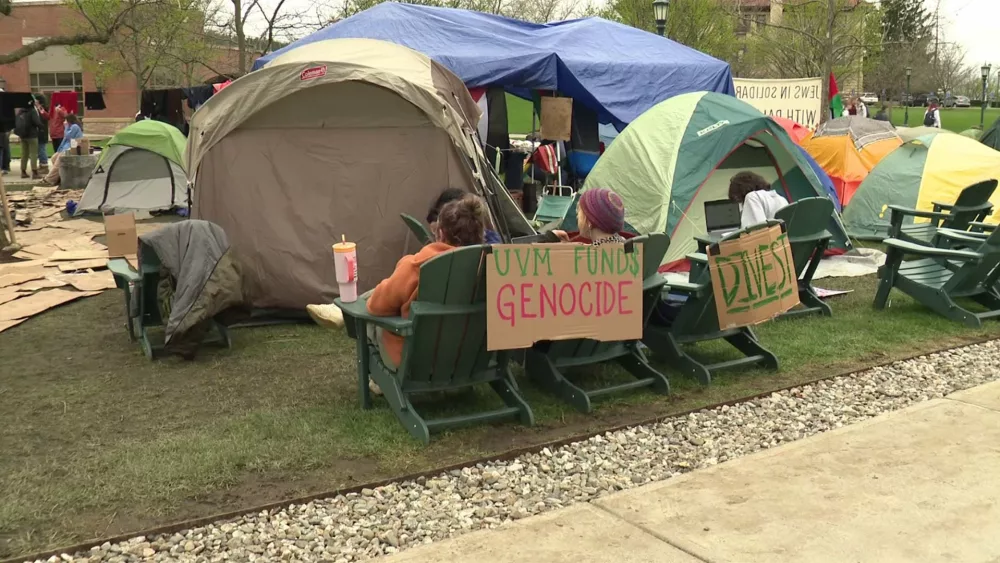 Uvm Student Organizers Decide To Take Down Pro-palestinian Encampment 