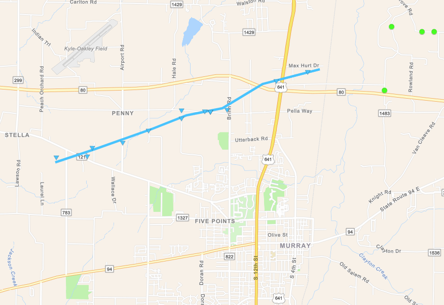 calloway-county-tornado-track