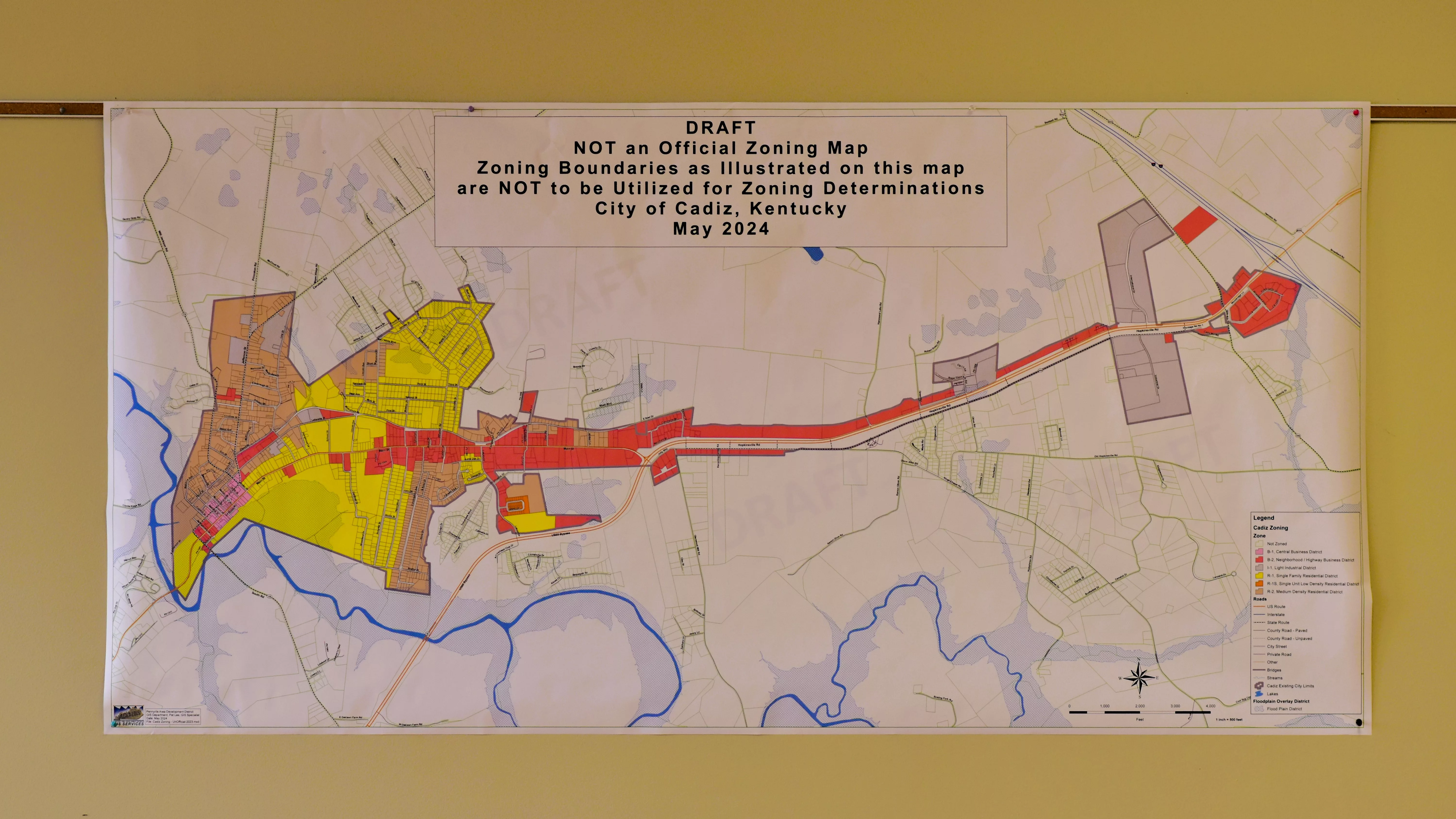 Cadiz-Trigg County Planning Commission Closer To Complete Map | WHVO