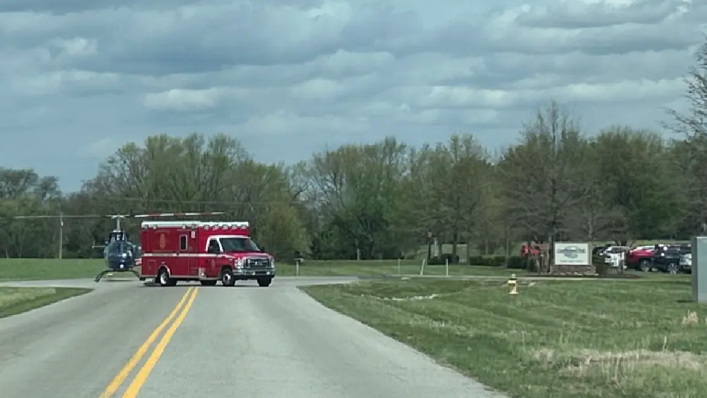 Woman Flown To Hospital After Falling From A Ladder | WHVO