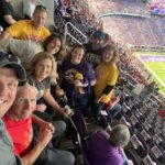 Vikings/Chiefs game: Rich Showalter family
