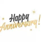 lettering-anniversary-with-golden-festive