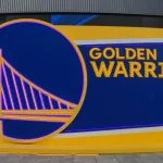 Chase Center is an indoor arena in the Mission Bay neighborhood of San Francisco^ California. Golden State Warriors team logo. San Francisco^ California^ USA^ June 29^ 2022: