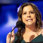 Rep. Elise Stefanik (R-NY) at the Republican National Convention. Milwaukee^ Wisconsin - July 16^ 2024