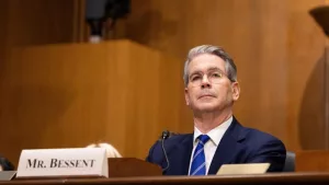 The Senate Finance Committee examines the nomination of Scott Bessent for secretary of the treasury. January 16^ 2025 - Washington DC