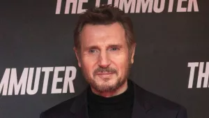 Liam Neeson attends the Irish premiere of his film^ The Commuter^ at Cineworld. DUBLIN^ IRELAND - 12 JANUARY 2018