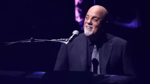 Billy Joel performs in concert at the newly renovated NYCB Live^ Home of the Nassau Veterans Memorial Coliseum on April 5^ 2017 in Uniondale^ New York.