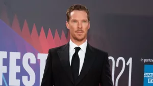Benedict Cumberbatch attends “The Power of the Dog” UK Premiere^ 65th BFI London Film Festival at The Royal Festival Hall. London^ England^ UK - October 11^ 2021