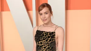 Britt Lower at the Vanity Fair Party. Los Angeles^ CA. 02MAR2025