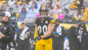 #90 T.J. WATT of PITTSBURGH STEELERS-- WEEK 8 OCTOBER 29^ 2023 ACRISURE STADIUM PITTSBURGH PENNSYLVANIA