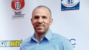 New York Knicks player Jason Kidd attends the 5th annual Tuck's Celebrity Billiards Tournament at Slate NYC on May 30^ 2013 in New York City.