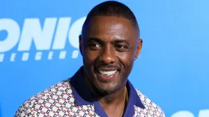 Idris Elba at the Sonic The Hedgehog 2 LA Premiere at Village Theater on April 5^ 2022 in Westwood^ CA