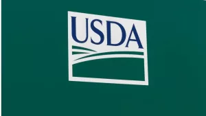 USDA Service Center. The US Department of Agriculture is responsible for laws related to farming^ forestry^ and food. Delphi - Circa April 2021