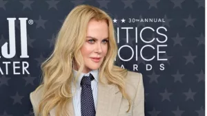 Nicole Kidman at the Critics Choice Awards 2025. SANTA MONICA^ USA. February 07^ 2025
