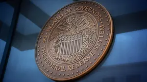 Seal of the Board of Governors of the United States Federal Reserve System. This version of the seal mostly dates from 1935.
