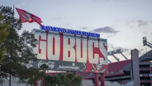 Tampa Bay Buccaneers' Raymond James NFL Football Stadium Tampa^ Florida - February 1^ 2022
