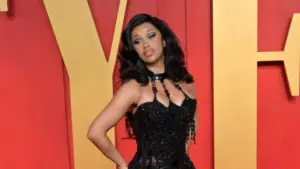 Cardi B at the 30th Vanity Fair Oscar Party. LOS ANGELES^ USA. March 10^ 2024