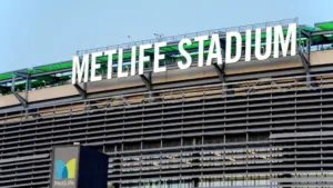 MetLife Stadium is the home of the NFL New York Giants and New York Jets East Rutherford^ NJ^ USA - Nov. 13^ 2024