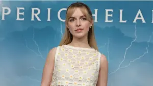 Actress Mckenna Grace attends the 'Cazafantasmas: El Imperio Helado' photocall at Mandarín Oriental Ritz Hotel on March 18^ 2024 in Madrid^ Spain.