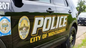 City of Montgomery Police car Montgomery^ AL / USA - August 27^ 2020