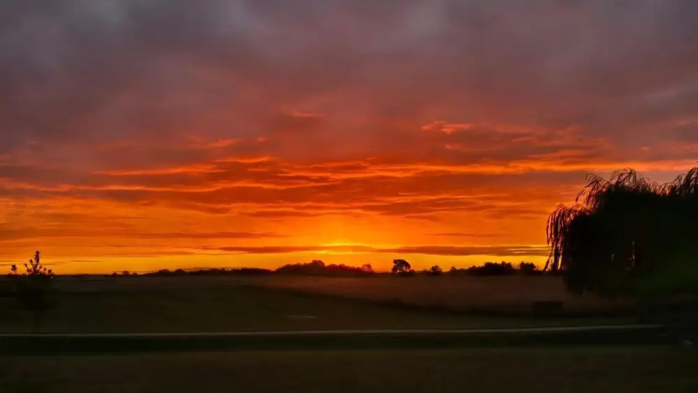 October sunrise, Hampton.