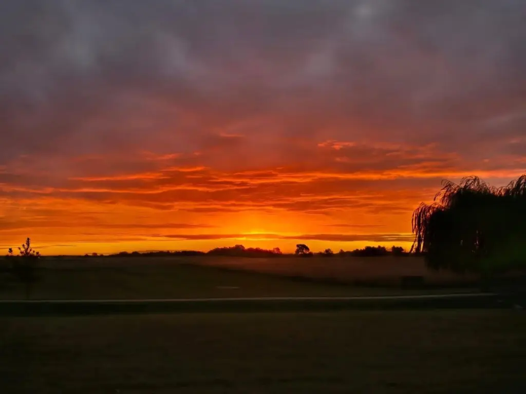 October sunrise, Hampton.