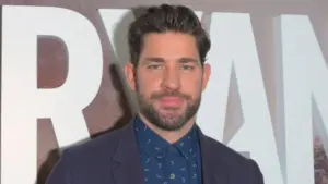 John Krasinski attends the Season Two Premiere of Tom Clancy's Jack Ryan at Metrograph on October 29^ 2019 in New York City.