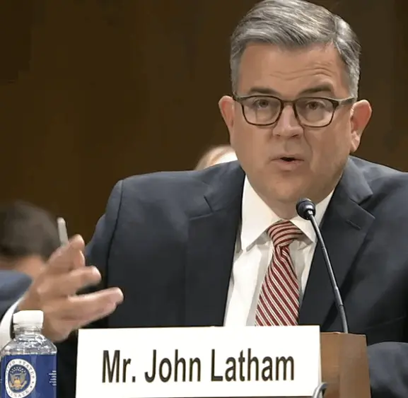 Senate Judiciary Committee. (2025, October 28). Grassley questions witnesses at Senate Judiciary on agriculture [Video]. YouTube. Screenshot taken at 3:44. https://www.youtube.com/watch?v=azN0DeV1dyQ