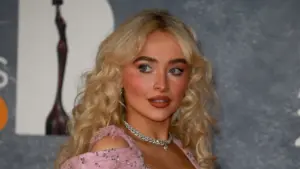 Sabrina Carpenter attends The BRIT Awards 2025 at Intercontinental Hotel at The O2 in London^ England. London^ United Kingdom - March 01^ 2025