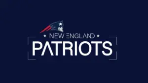 Visual illustration of of the New England Patriots Illustration ^ NFL LOGO