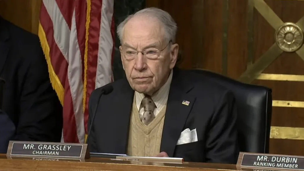 U.S. Senator Chuck Grassley (R-IA, New Hartford) Photo courtesy Radio Iowa