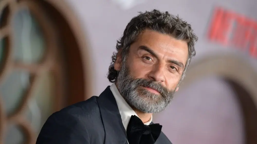 Oscar Isaac at premiere for "Frankenstein" at the Academy Museum. LOS ANGELES^ USA. October 06^ 2025