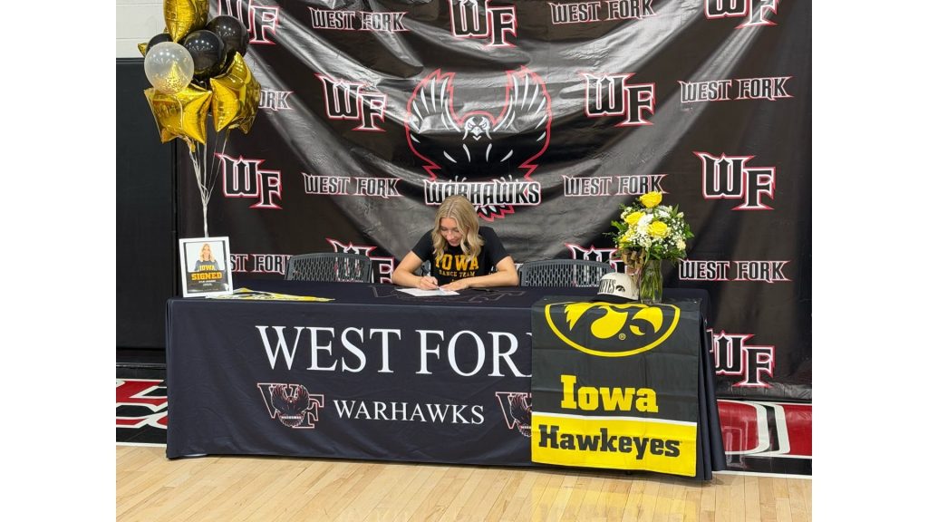 West Fork’s Kylin Johnson headed to Iowa dance team