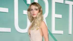 Mckenna Grace at the premiere for "Regretting You" at the Paramount Theatre. LOS ANGELES^ USA. October 20^ 2025