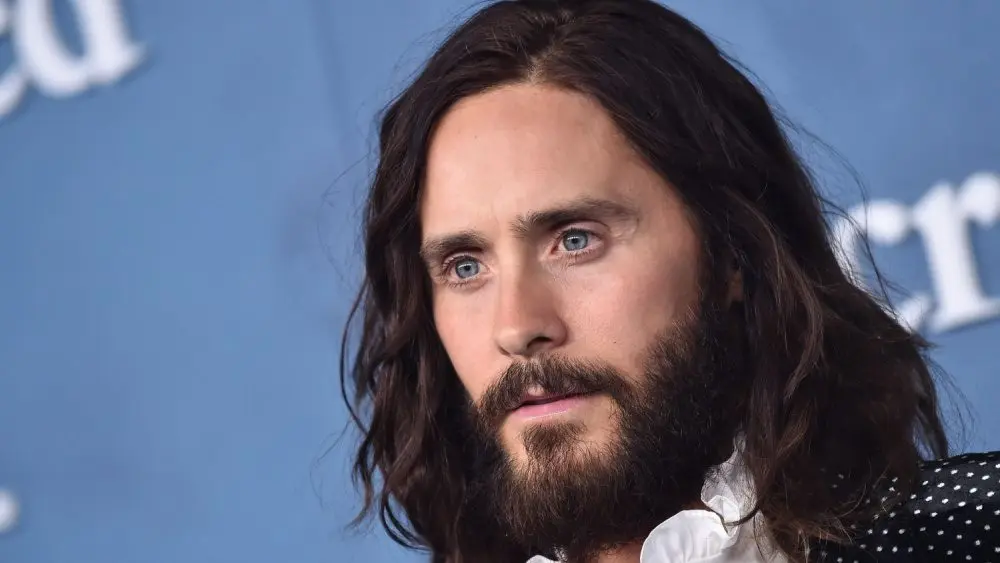 Jared Leto arrives for Apple's 'WeCrashed' Global Premiere on March 17^ 2022 in Los Angeles^ CA